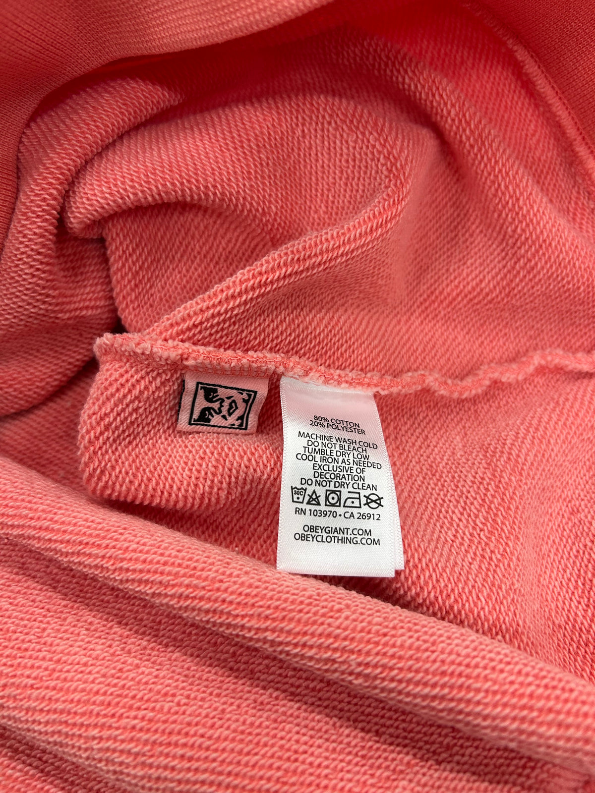 Obey Sweatshirt mit Rundhalsausschnitt