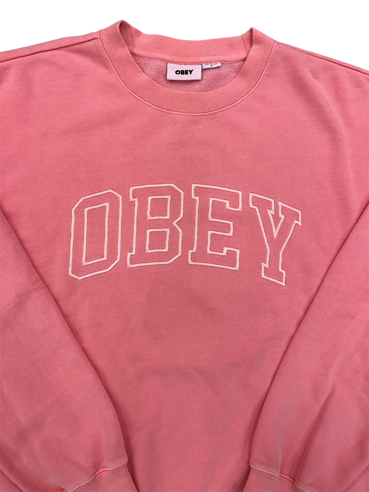 Obey Sweatshirt mit Rundhalsausschnitt