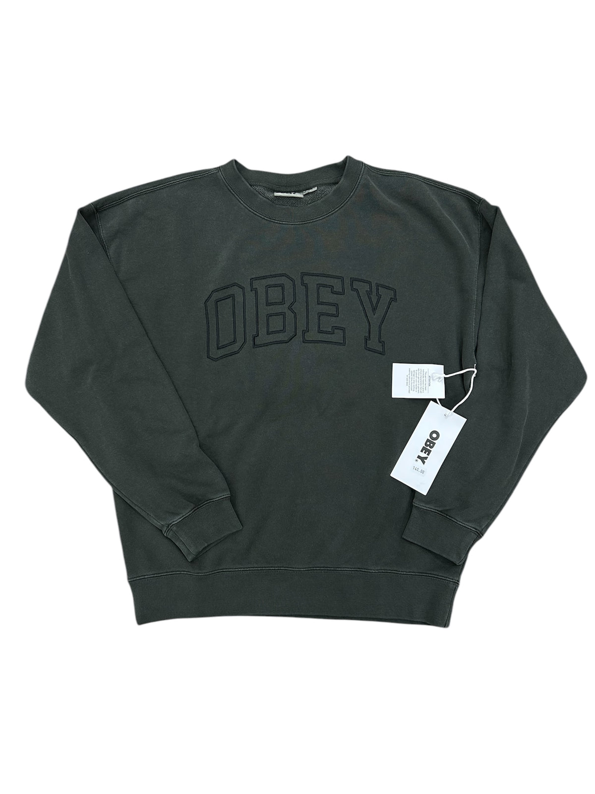 Obey Sweatshirt mit Rundhalsausschnitt