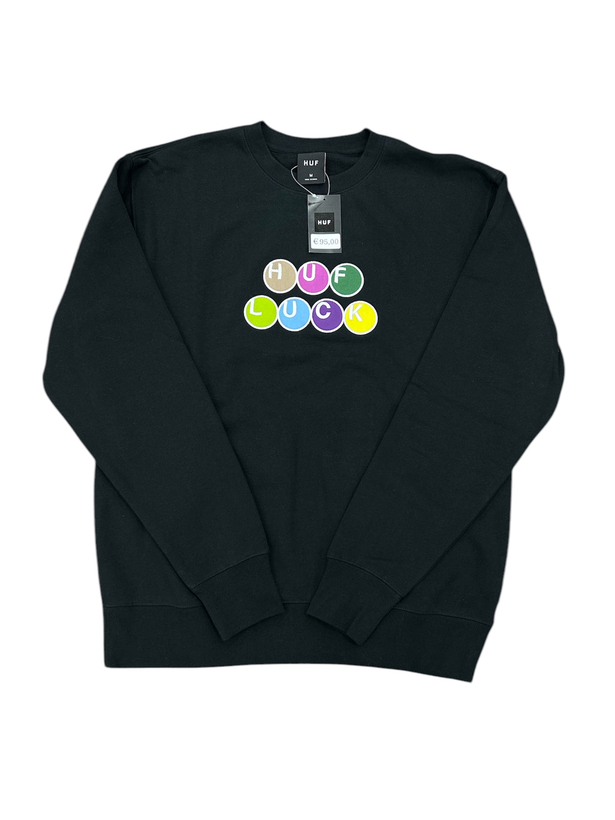 Huf – Luck – Sweatshirt mit Rundhalsausschnitt