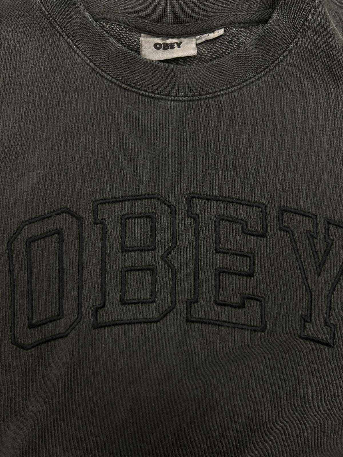 Obey Sweatshirt mit Rundhalsausschnitt
