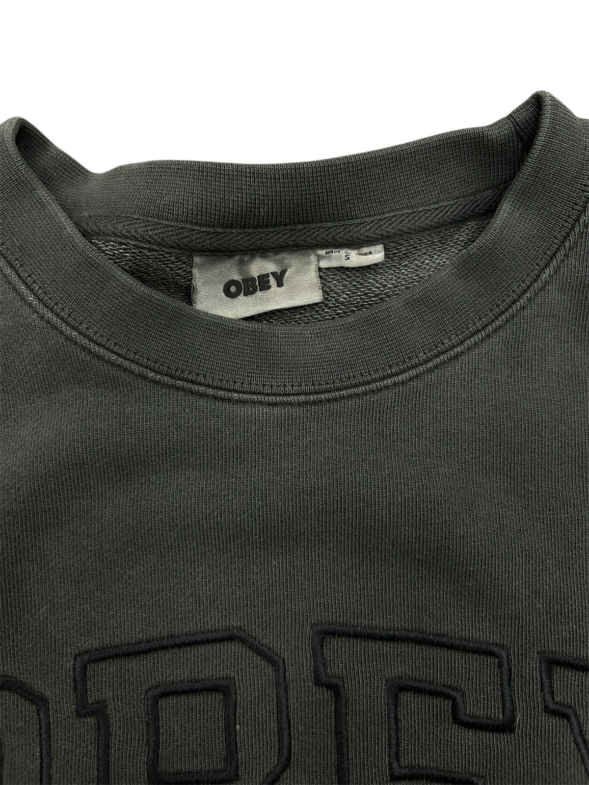 Obey Sweatshirt mit Rundhalsausschnitt
