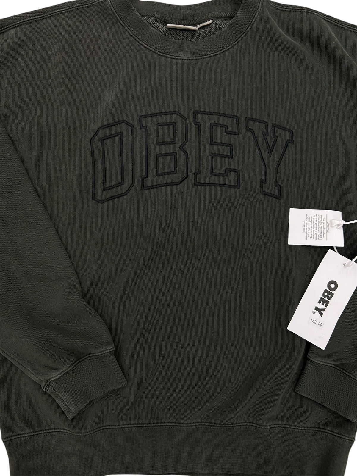 Obey Sweatshirt mit Rundhalsausschnitt