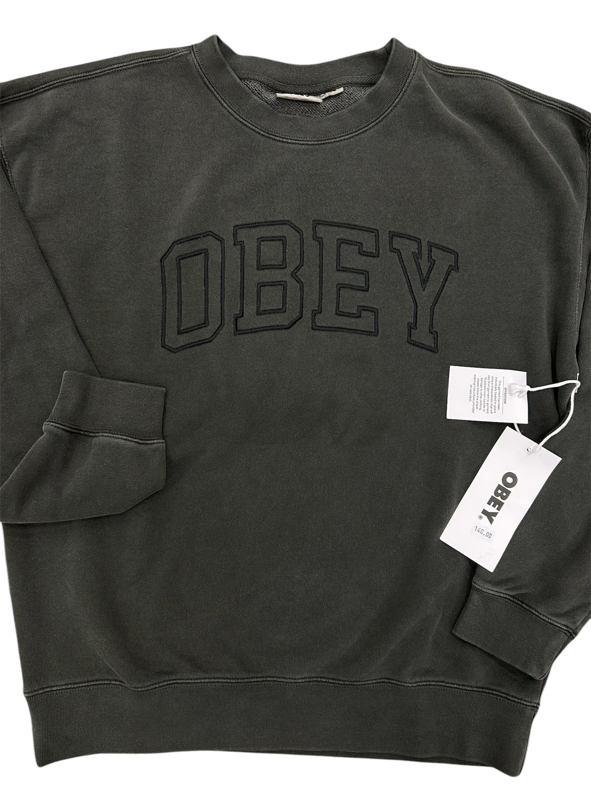 Obey Sweatshirt mit Rundhalsausschnitt