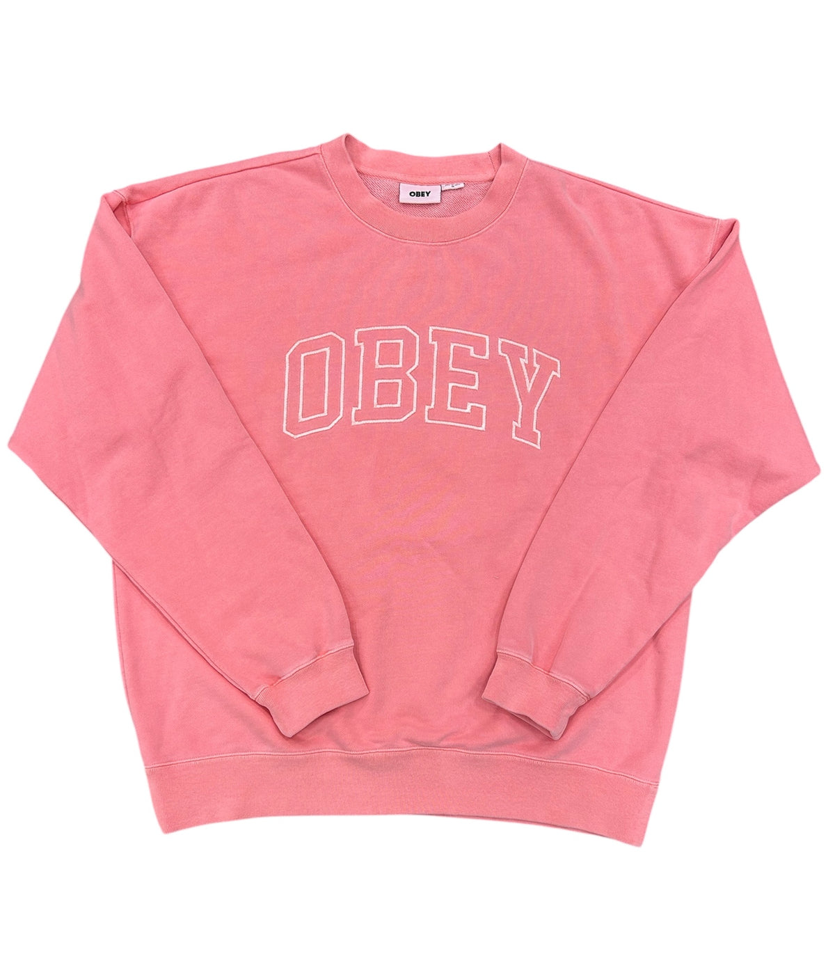 Obey Sweatshirt mit Rundhalsausschnitt